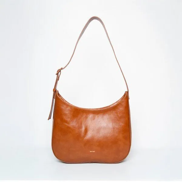 ann kurz ann kurz Versatile Hobo – Hobo-Tasche aus Leder, Nappa brown, – Produktbild 1 von 3