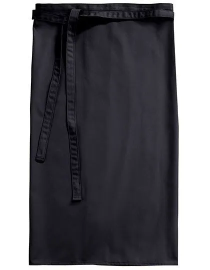 CG Workwear Servierschürze Schürze CG Workwear Bistro Apron Roma 80 GreeNature, Raven, – Produktbild 2 von 2