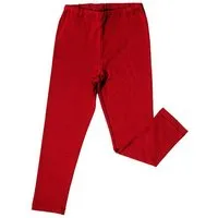 Leela Cotton Leela Cotton Baby und Kinder Leggings 100 % Bio-Baumwolle, Ziegelrot, – Produktbild 1 von 1
