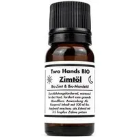 Two Hands BIO Two Hands BIO Zimtöl mit Bio-Zimt & Bio-Mandelöl - 2,5% Extrakt - Bio Vegan – Produktbild 1 von 1