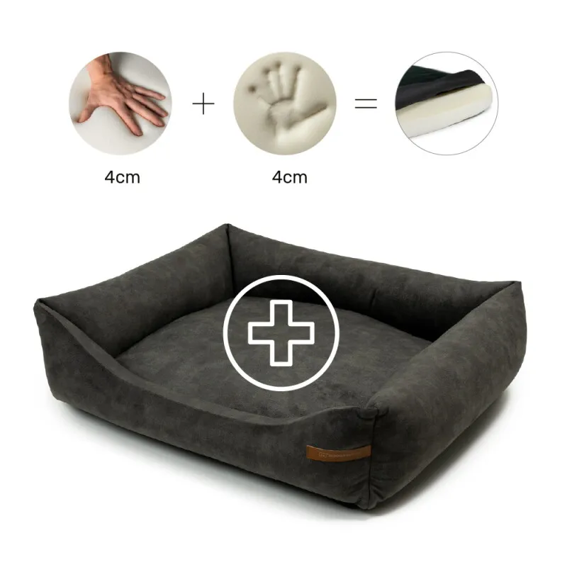 Rexproduct Rexproduct Otto Orthopädisches Hundebett Grau S-XL khaki L – Produktbild 1 von 3