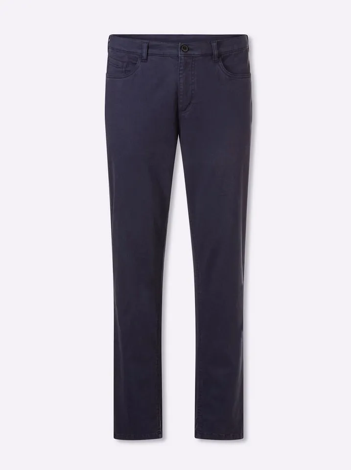 Sieh an! Bequeme Jeans Hose normal, Blau, – Produktbild 4 von 5