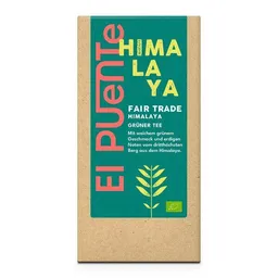 El Puente El Puente Himalaya Bio-Grüntee lose | Fair Trade | Bio-zertifiziert | Vegan | Glutenfrei – Produktbild 1 von 1