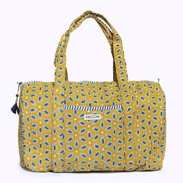 KIKOONI KIKOONI handgefertigte große Baumwolltasche "K. Shopper", Desert flower, – Produktbild 1 von 4
