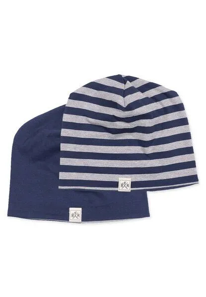 Band of Rascals Band of Rascals Wende Beanie, Navy-grey, – Produktbild 1 von 1