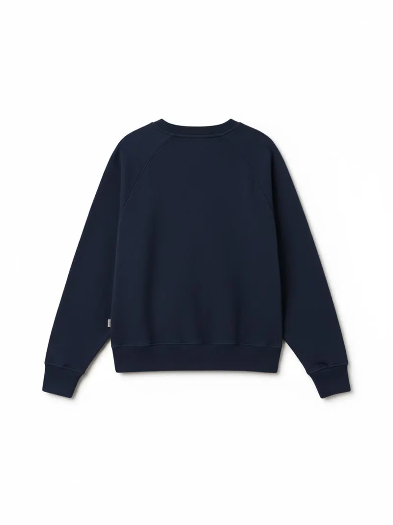 TWOTHIRDS TWOTHIRDS Damen vegan Sweatshirt Leskov Navy, Extra dunkelblau, – Produktbild 2 von 2