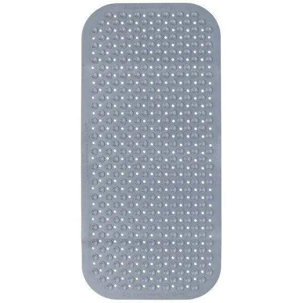 Fair Zone Fair Zone Badematte 76x34 cm - Wanneneinlage, Grau, – Produktbild 2 von 3