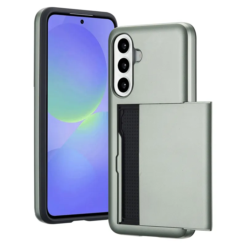 imoshion imoshion Backcover mit Kartenfach für das Samsung Galaxy A36 / A56, Grün, – Produktbild 1 von 1