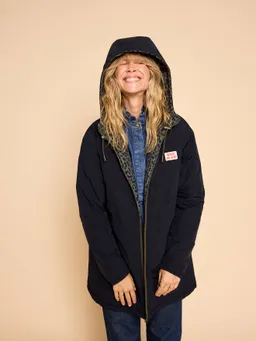 Envie De Fraise Damen Wendejacke Rain is joy ENVIE DE FRAISE Mama-Tochter-Capsule  leo – Produktbild 1 von 1