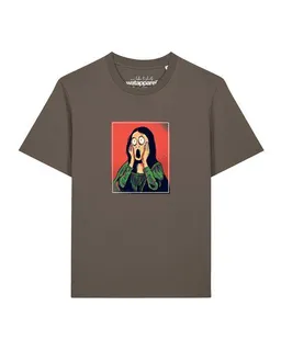 watapparel watapparel T-Shirt Unisex Mona Lisa Scream – Produktbild 1 von 1