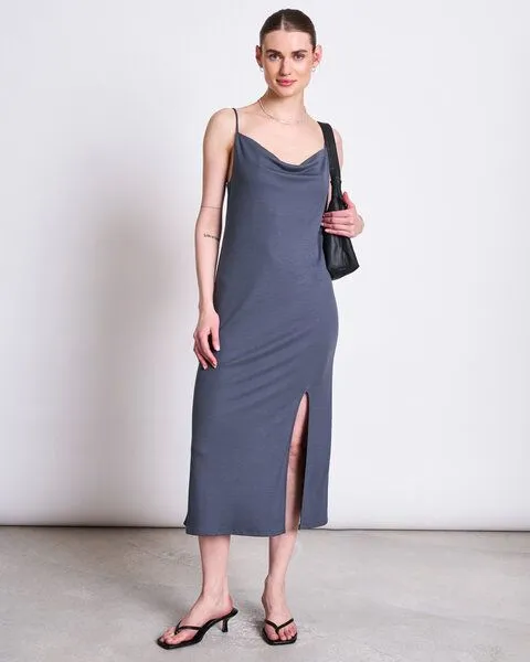 JAN N JUNE JAN N JUNE Midi Kleid HELEN, Turbulence, – Produktbild 1 von 3