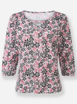 Witt Print-Shirt weiß-flamingo-bedruckt – Produktbild 1 von 1