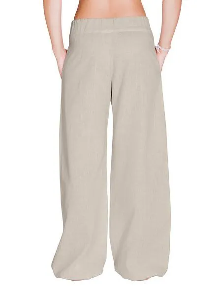 SCHAZAD Leinenhose DELIGHT von SCHAZAD, Beige, – Produktbild 4 von 4