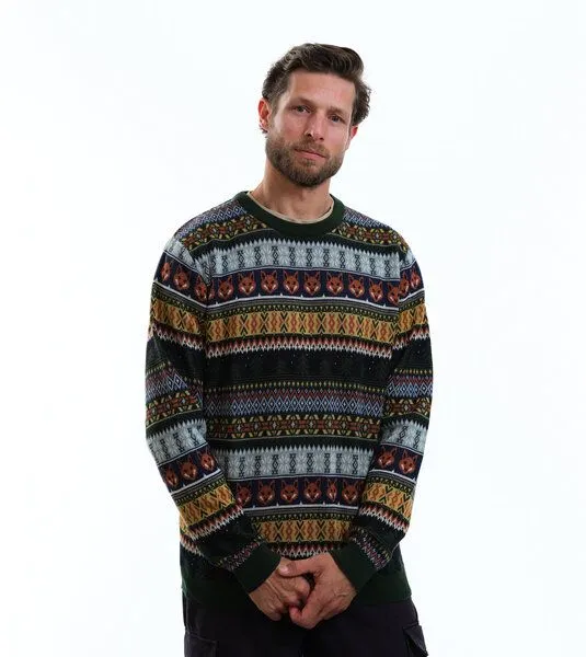 Gary Mash GARY MASH Strickpullover James aus Biobaumwolle, Norweger (mehrfarbig), – Produktbild 1 von 4