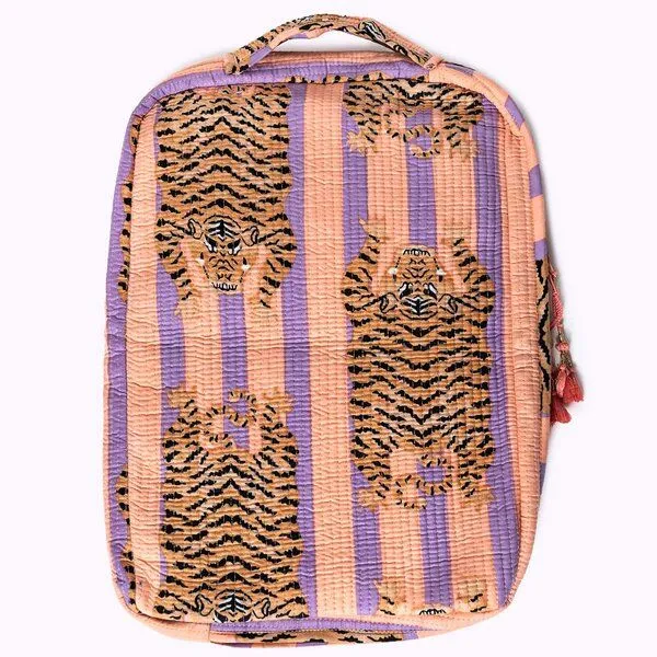 KIKOONI KIKOONI Laptoptasche BUSY K, Poppy tiger peach, – Produktbild 3 von 4