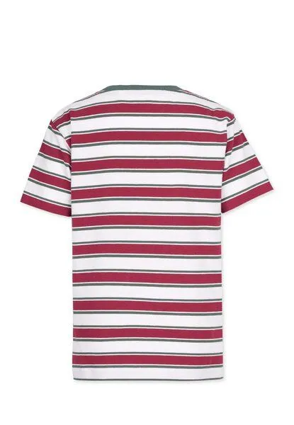 Band of Rascals Band of Rascals Dual Stripe T-Shirt, Brick-red-cilantro-green, – Produktbild 4 von 4
