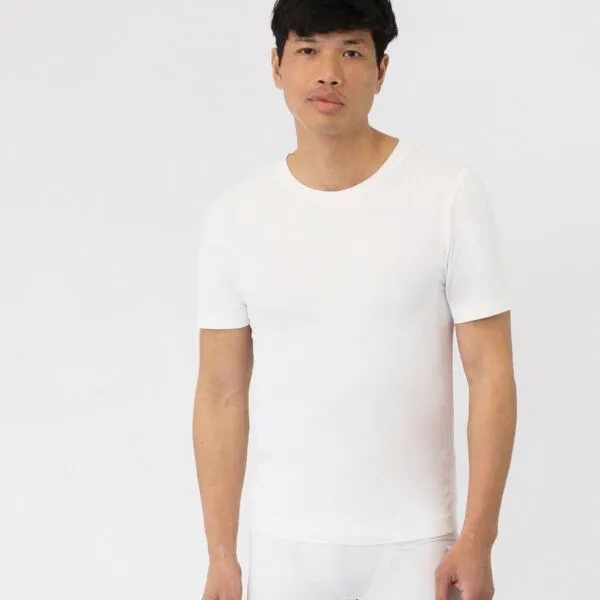 TAO Sportswear TAO Sportswear Herren kurzarm Funktionsshirt, Weiß, – Produktbild 2 von 4