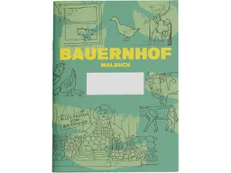Malbuch "Bauernhof 2.0" Format A4, 12 Seiten – Produktbild 1 von 1