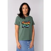 watapparel watapparel T-Shirt Frauen Celebrate Love, Green bay, – Produktbild 1 von 1