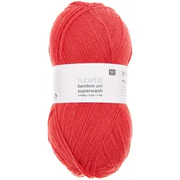 Rico Design Rico Design Superba Bamboo Uni 4fädig Rot – Produktbild 1 von 1