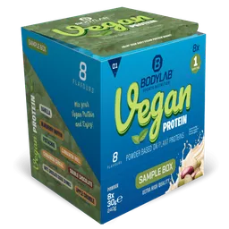 Bodylab24 Vegan Protein Probierbox 1 (8 Proben je 30g) – Produktbild 1 von 1