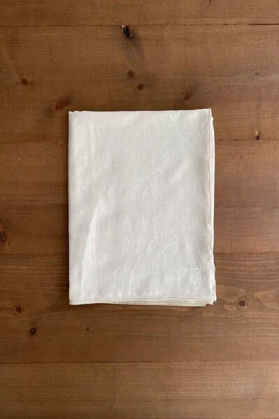 The Slow Label The Slow Label Sarong / Tuch aus Bio-Baumwolle / Crinkle, Undyed, – Produktbild 1 von 4