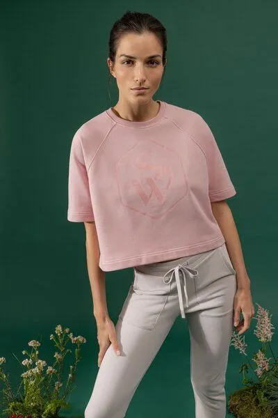 Soulwear Soulwear Yoga / Sport Sweat T-Shirt Cozy, Rosa, – Produktbild 1 von 3