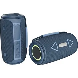 XD Collection Prisma 16W IPX4 Speaker aus RCS rec. rPET, blau, Blau, – Produktbild 1 von 1