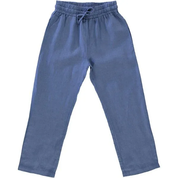 PETER JO PETER JO Leinenhose Dawn, Blau celeste, – Produktbild 1 von 2