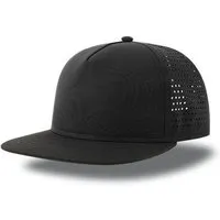 Atlantis Headwear Atlantis Headwear Verstärkte Streetwear-Cap aus recyceltem Polyester, Schwarz/schwarz, – Produktbild 1 von 1