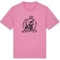 päfjes päfjes Wuuuu der Bär fährt Rad / Fahrrad - Fair Wear Männer Unisex Bio T-Shirt Siebdruck – Produktbild 1 von 1
