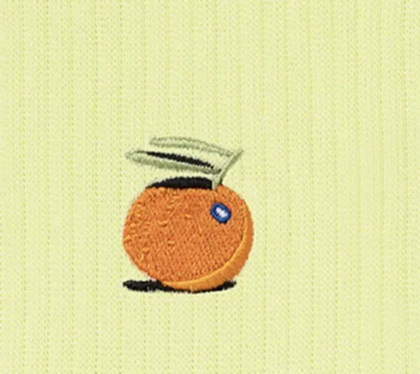 von Jungfeld von Jungfeld Mix & Match Tennis Socken mit Stickmotiven, Hellgrün, – Produktbild 1 von 4
