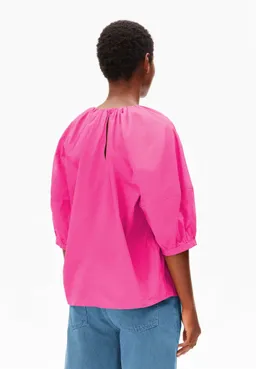 ARMEDANGELS ARMEDANGELS Damen vegan Bluse Popeline Ballonärmel Rosa – Produktbild 1 von 1