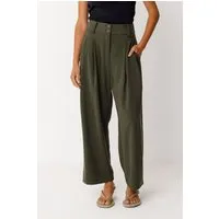 SKFK SKFK Damen vegan Hose Esti Grün – Produktbild 1 von 1