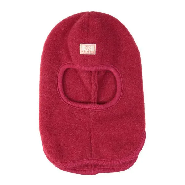 Pickapooh Pickapooh Sturmhaube kbT Schurwolle Fleece, Grau-melange, – Produktbild 2 von 2