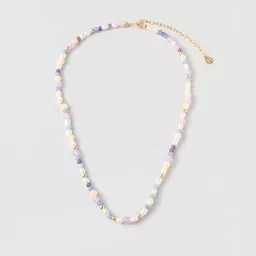 fejn jewelry fejn jewelry Kette 'spring pearl' mit Süsswasserperlen und Halbedelsteinen – Produktbild 1 von 1