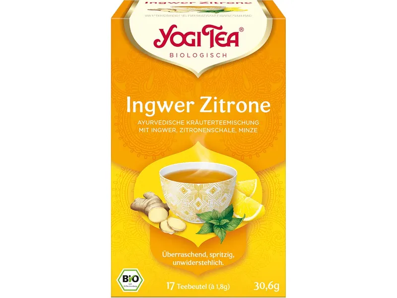YOGI TEA YOGI TEA Ingwer-Zitronen-Tee im Beutel – Produktbild 1 von 4
