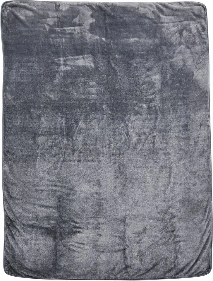 Wohndecke POLAR, done.®, Weiche, wärmende Kuscheldecke, Grau, – Produktbild 3 von 4