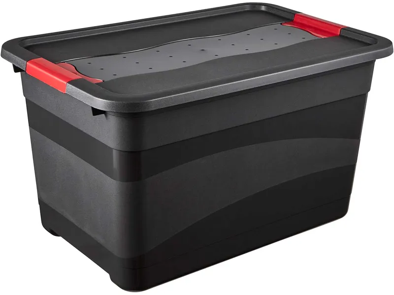 Keeeper Keeeper Transportbehälter 'Eckhart' mit Deckel, 59,5 x 39,5 x 34 cm, 52 l – Produktbild 1 von 1