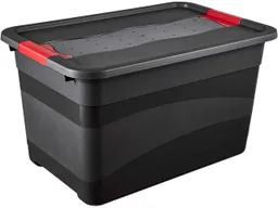 Keeeper Keeeper Transportbehälter 'Eckhart' mit Deckel, 59,5 x 39,5 x 34 cm, 52 l – Produktbild 1 von 1