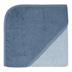 Wörner Wörner Kapuzen-Badetuch 80x80 cm blau – Produktbild 1 von 1