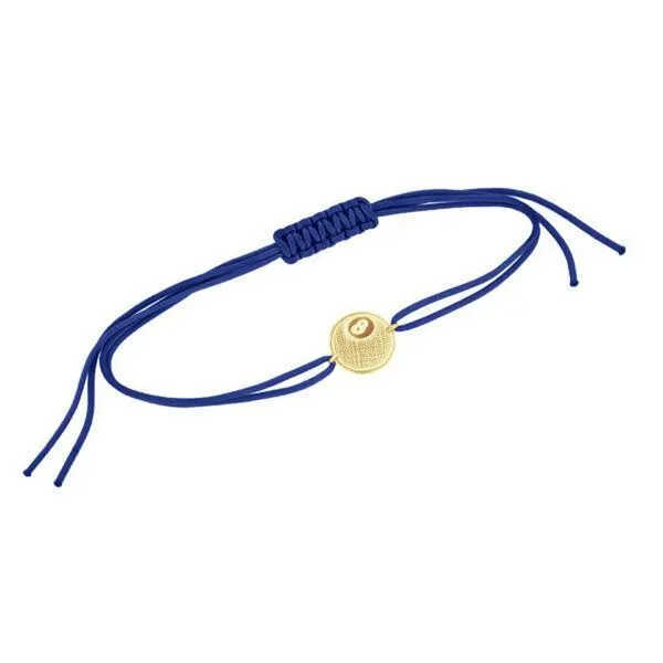 Eppi Eppi String-Armband Kugel Billard, Gelb, – Produktbild 1 von 3