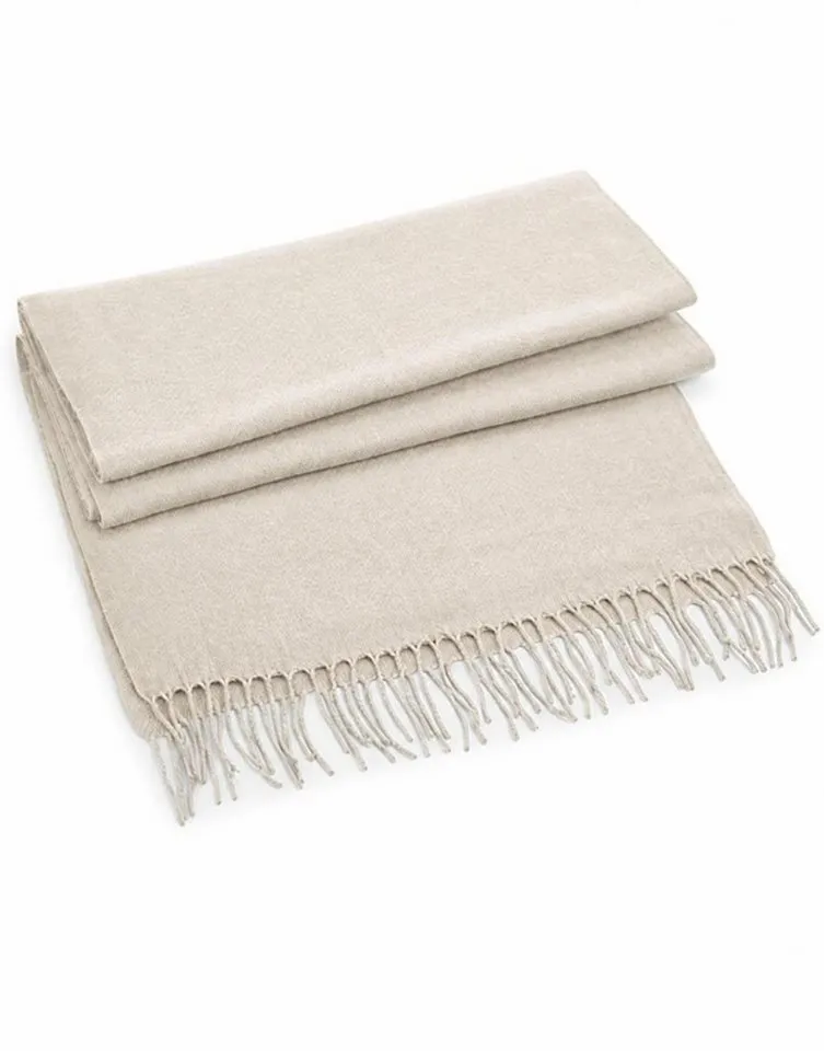 Beechfield Beechfield Schal Schals Classic Woven Scarf - 186 x 47 cm, Almond, – Produktbild 2 von 4