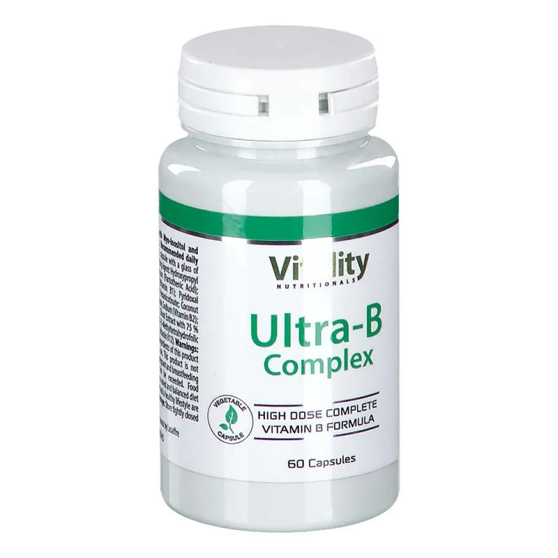 Vitality Nutritionals Vitality Nutritionals Ultra B-Komplex Kapseln – Produktbild 1 von 1