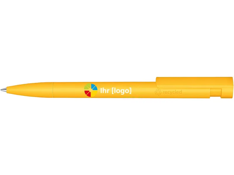 Senator Senator Kugelschreiber "Liberty Matt Recycled" gelb – Produktbild 1 von 2