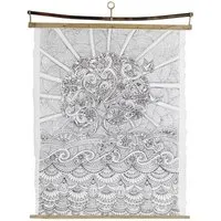 El Puente El Puente Wandposter "Nature" zum Ausmalen | Fair Trade & Handmade aus Bangladesch – Produktbild 1 von 1