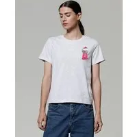 watapparel watapparel T-Shirt Frauen Kaugummiautomat, Cool heather grey, – Produktbild 1 von 1