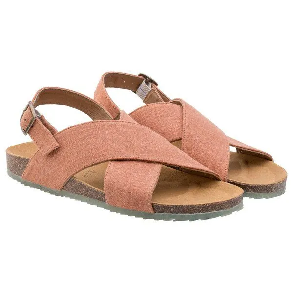 Zouri ZOURI Vegane Sandalen CORAL, Hazelnut, – Produktbild 1 von 4