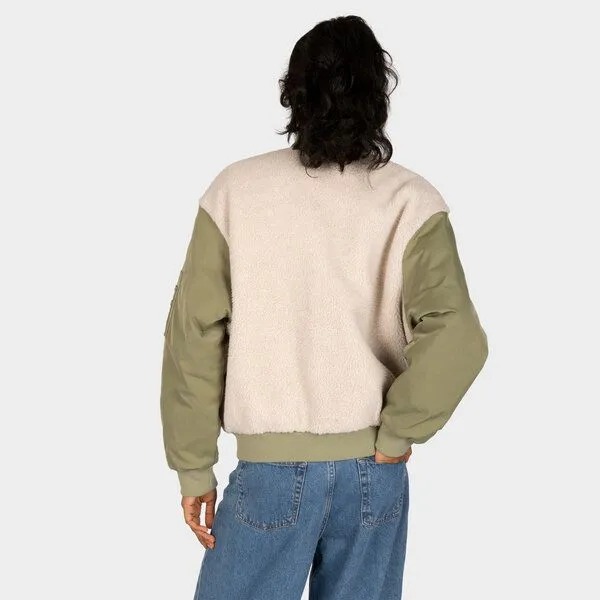 Iriedaily Iriedaily Arctik Bomber Jacket, Light olive (grün), – Produktbild 3 von 4