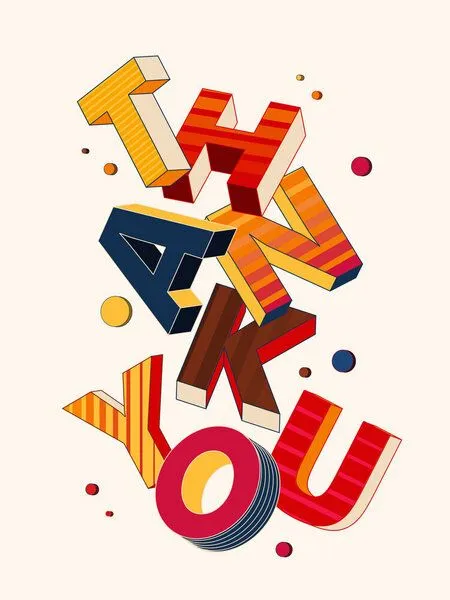 Photocircle Photocircle Poster / Leinwandbild - THANK YOU – Produktbild 1 von 4